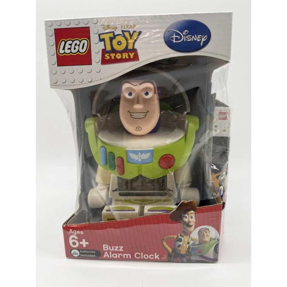 LEGO Toy Story Buzz Lightyear‎ Alarm Clock & Watch W/ Mini Fig Pixar RARE New